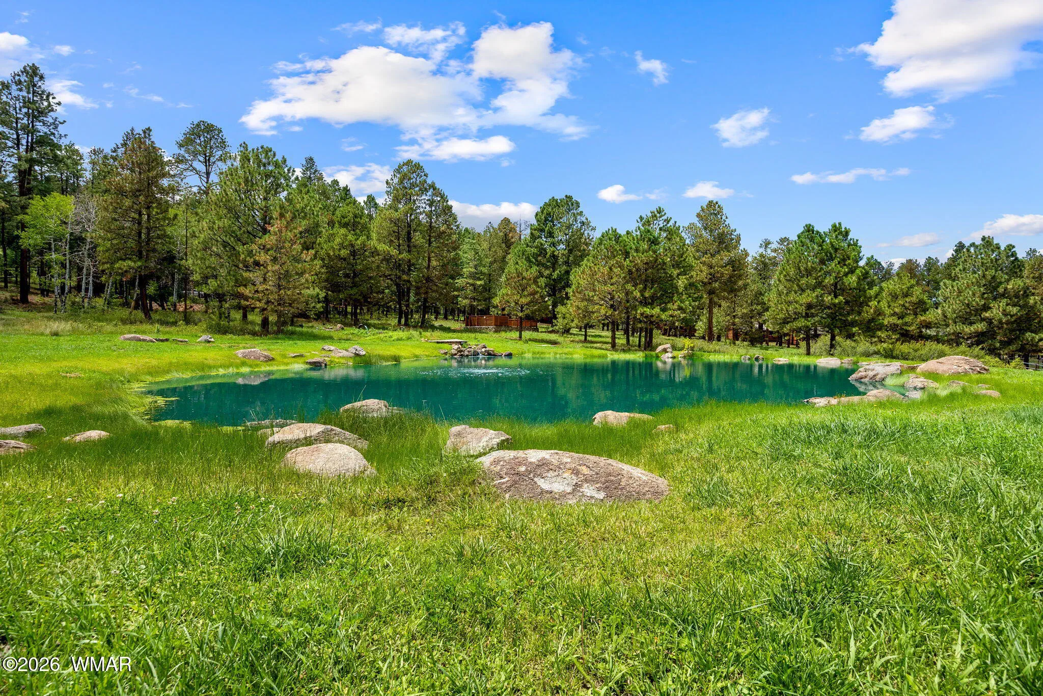 Fly fishing catch and release pond